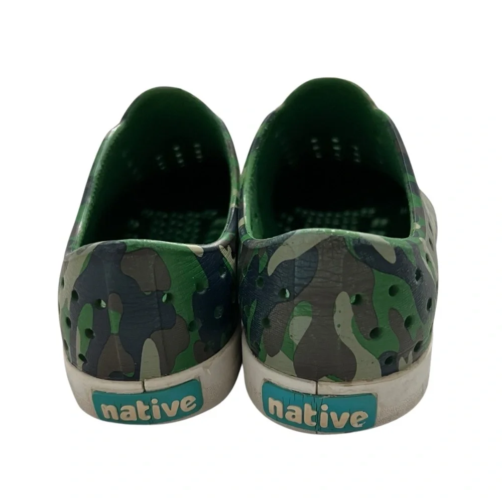Native Jefferson J1 Green Camouflage Sneaker Sandals Water Shoes